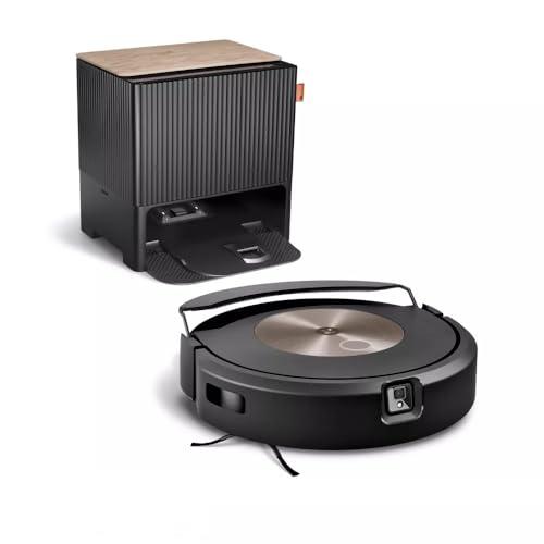 iRobot Roomba Combo j9+, Robot Aspirapolvere Lavapavimenti, Base Autosvuotante/Riempimento Acqua, Sollevamento Mop, SmartScrub, Mappatura, Wi-Fi, Rilevamento Ostacoli, App e Assistente Vocale, Bronzo