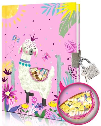 GINMLYDA Sequin Diary with lock