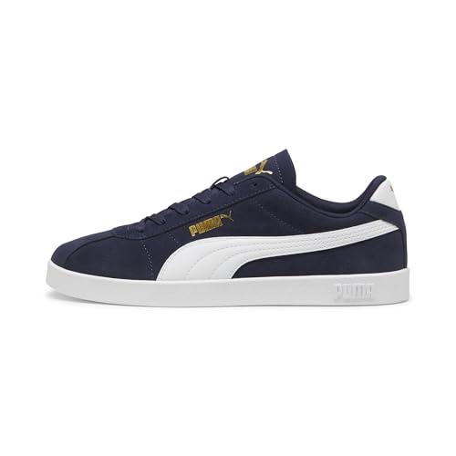 Puma Club II, Sneaker Unisex - Adulto, Puma Navy Puma White Puma Gold, 40 EU