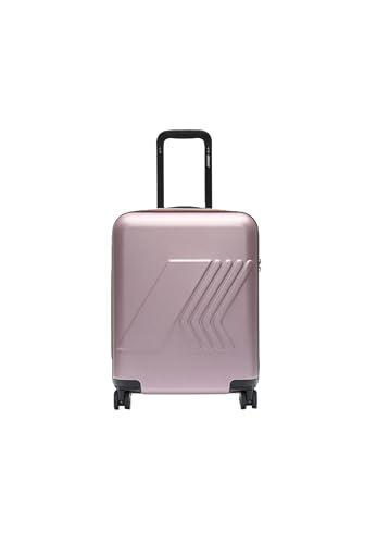 K-Way Trolley in Policarbonato, Rosa, 55 x 38 x 22 cm, 39L, 4 Ruote Spinner, Chiusura TSA