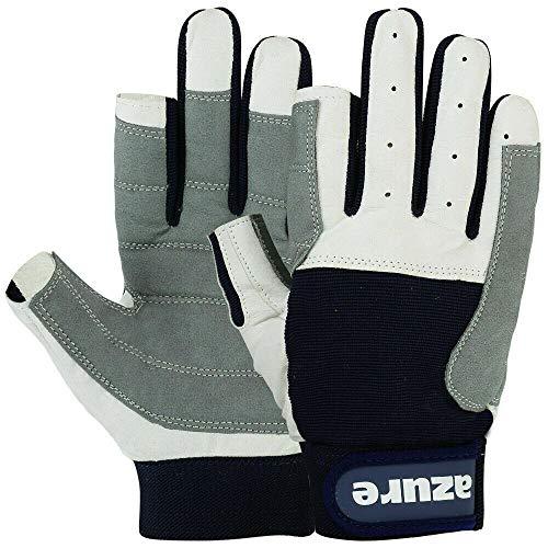 Guanti da vela Amara resistenti con palmo rinforzato, traspiranti, per canottaggio, pesca, kayak, canoa, sci, equitazione, corsa, escursionismo, per interni ed esterni, con dita intere, taglia XS -