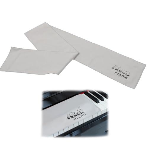WERIGONI 1PCS Copertura Antipolvere per Copritastiera Pianoforte per Pianoforti a 88 Tasti, Impedisce l'ingresso Della Polvere