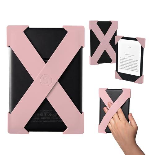 Strapsicle Cinturino per Kindles & Kobos – Compatibile con Paperwhite Gen 11/12 (6,8”/7”), Signature Edition – Colorsoft – Confezione 2 – Grande – Blush