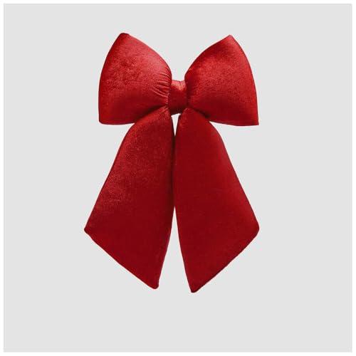 EDG Enzo De Gasperi Fiocco effetto velluto L27xH38 cm 3 varianti(1 unità) COLORE: ROSSO