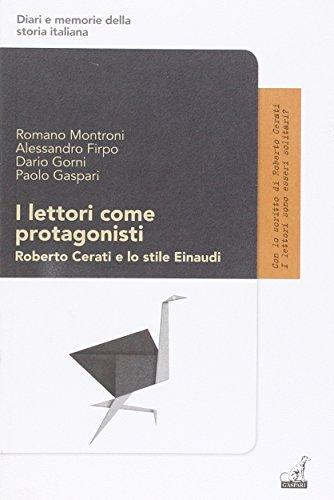 I lettori come protagonisti. Roberto Cerati e lo stile Einaudi