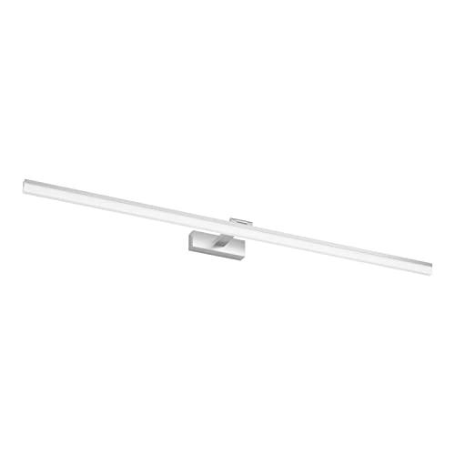 Klighten Lampada Specchio Bagno 32W 120CM Impermeabile IP44, Specchio Bagno LED Bianco Freddo 6000K 1820LM Luce Specchio, 180°Regolabile, Non Dimmerabile