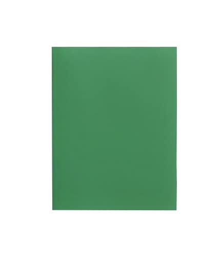 Alevar Cartellina 3 Lembi in Cartoncino Bristol 200 gr, Formato 25x34,5 cm, Colore Verde, Confezione da 25 Pezzi
