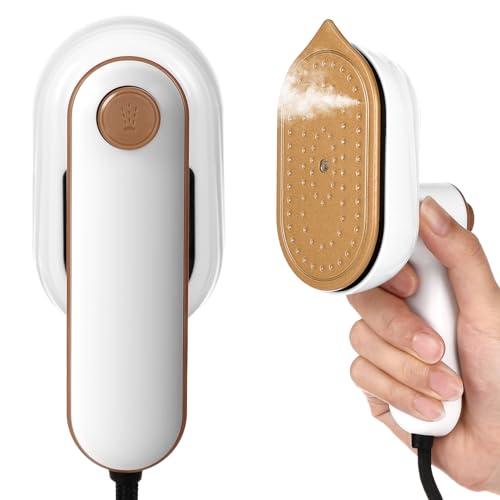 Mini Macchina Da Stiro Portatile, Girevole A 180°, Ferro Da Stiro A Vapore Manuale, Riscaldamento Rapido, Legato A Cavo, Pieghevole, Supporto Per Ferro Da Stiro A Secco E Bagnato, Per Indumenti Da