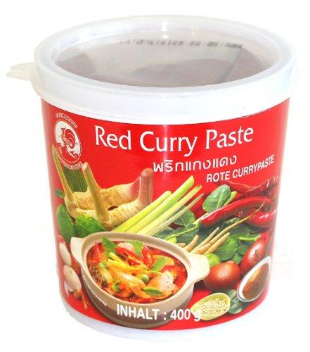 Incolla curry rosso, 400 g (Import Thailande)