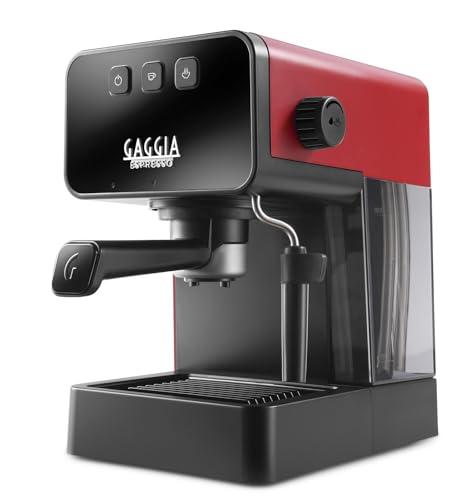 Gaggia Macchina da Caffè Espresso Manuale Espresso Style Red EG2111/03 Serbatoio 1.2 Lt. Potenza 1900 Watt Colore Rosso