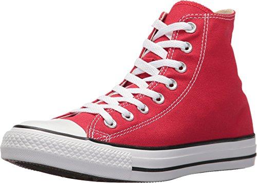 Converse All Star Hi Canvas, Sneakers Unisex Adulto, Rosso (Varsity Red)