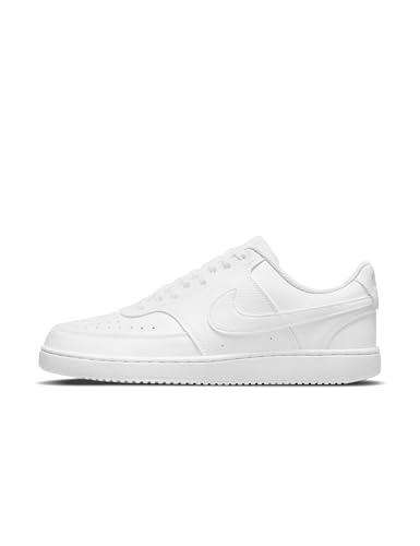 Nike Court Vision Lo Be, Scarpe da Passeggio Uomo, Bianco (White/White-White), 44.5 EU