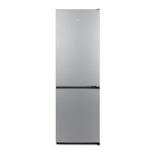 Indesit INKS 8261 S4E Frigorifero combinato a libera installazione, Statico , 54 cm, Classe E, Silver, 39 db, h 1770cm