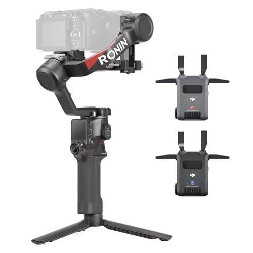 DJI RS 4, stabilizzatore a tre assi per fotocamere DSLR e mirrorless Canon/Sony/Panasonic/Nikon/Fujifilm, riprese verticali native di 2ª generazione, joystick a 2 modalità, SDR Transmission