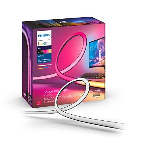 Philips Hue Play, Lightstrip Gradient per Pc, 24-27