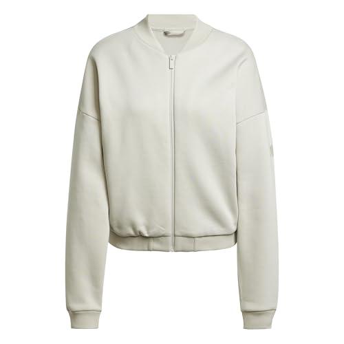 adidas Femme Essentials Contemporary Logo Bomber Jacket, Wonder Alumina, L