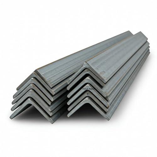 Barra ANGOLARE IN FERRO S235JR, disponibili varie sezione lunghezze (confezione n°5 pezzi 20x20x3x3000)