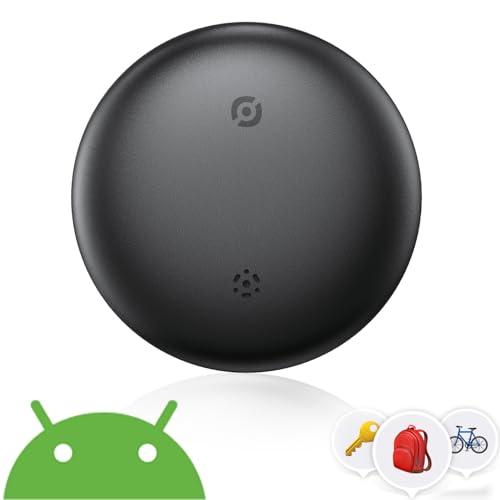 Airtag Android,Smart Tracker Tag Localizzatore GPS per Android Funziona con Google Dov'è App Bluetooth Tracker Compatibile con Trova dispositivo (Solo Android) (Nero, 1 Pack)