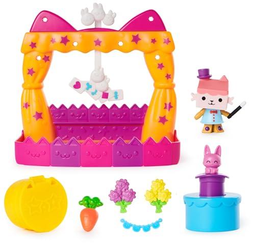 Gabby's Dollhouse, Balcone di Baby Scatola, 8 pezzi con figure giocattolo, accessori per casa delle bambole e gioco sensoriale, giocattoli per bambini per ragazze e ragazzi 3+, Medium