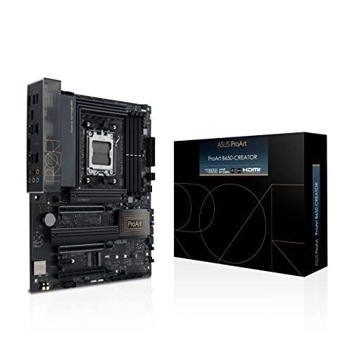 ASUS ProArt B650-Creator Scheda madre ATX Ryzen AM5, DDR5, PCIe 5.0 M.2, 2,5 Gb Ethernet, tre slot M.2, USB-C DisplayPort, USB 3.2 Gen 2x2, Quick Charge 4+, Nero