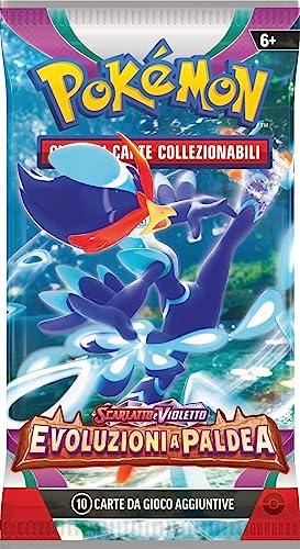Scarlatto e Violetto Evoluzioni a Paldea busta 10 carte Artwork RANDOM (IT)