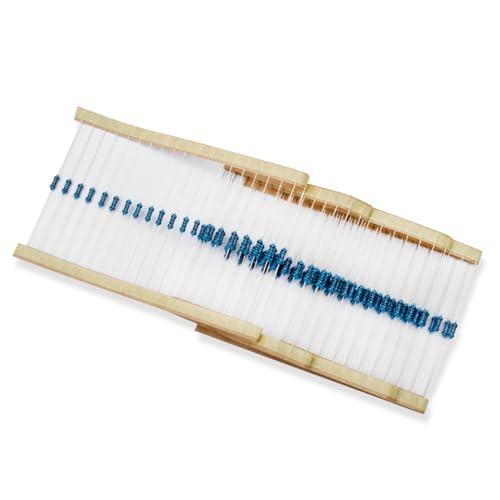 Innfeeltech 100 Pz 1/4W 1% Tolleranza 1K Ohm Resistenza del Film Metallo per DIY Progetto ed Esperimenti