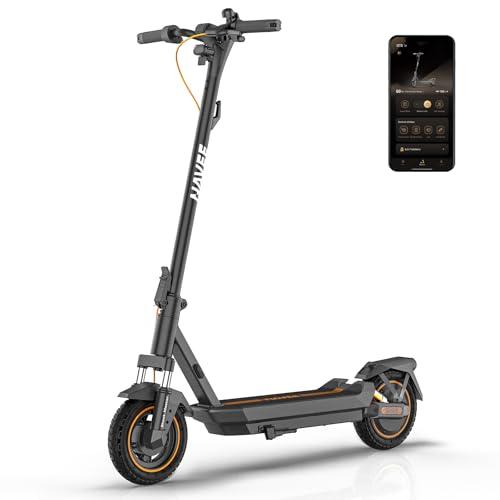 NAVEE Monopattino Elettrico Adulto GT3 Max, Autonomia 75km, Batteria 596 Wh, Sospensioni Quadruple, Doppi Freni Affidabili,TCS Anti-Scivolo, Pneumatici tubeless 10