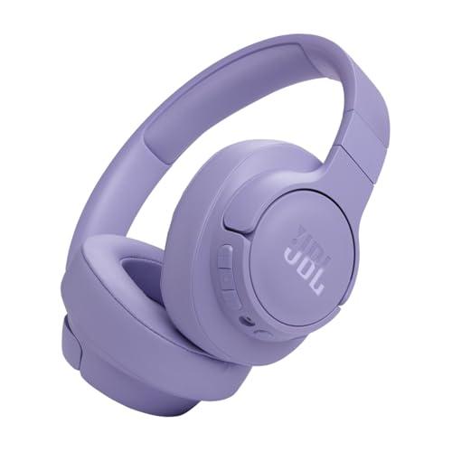 JBL Tune 770 NC Cuffie On-Ear Bluetooth Wireless, con Cancellazione Adattiva del Rumore, SmartAmbient, VoiceAware, JBL Pure Bass Sound, Connessione Multipoint, fino a 70 Ore di Autonomia, Viola