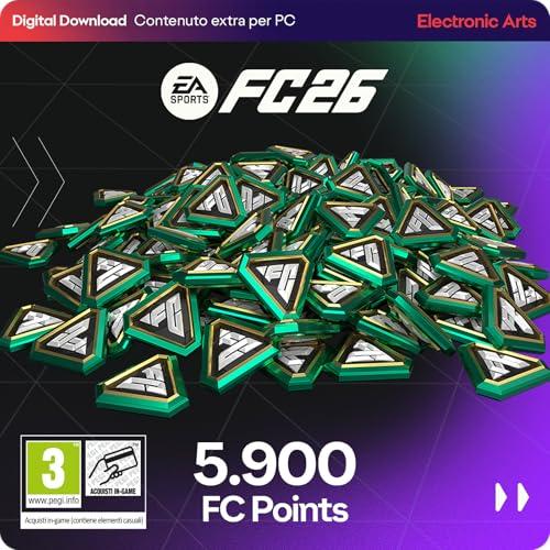 EA Sports FC 26 5900 UT Points PCWin | Codice EA App | Videogiochi | Italiano