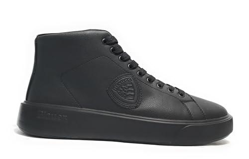 Sneaker Uomo Blauer Buck08 Mid Black U26BU12 F5BUCK08/LEA Taglia Scarpa: 45