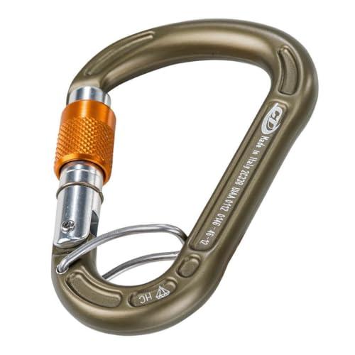 Climbing Technology Concept SGL HC, moschettone ghiera Unisex-Adulto, Marrone, Taglia unica