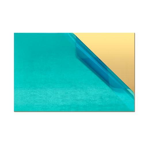 Uxney Lamiera di ottone, 2 mm*100 mm*200 mm Lastre di ottone puro al 99,9% per fai da te, gioielleria, elettricità, riparazioni, industria (1 pezzi)