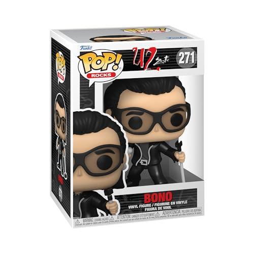 Funko Pop! Rocks: U2 - ZooTV - Bono - Figura in Vinile da Collezione - Idea Regalo - Merchandising Ufficiale - Giocattoli per Bambini e Adulti - Music Fans - Figura da Collezione e da Esposizione