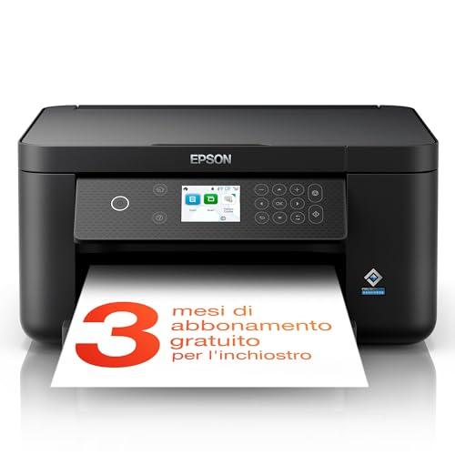 Epson Expression Home XP-5200 Stampante Multifunzione A4 getto d'inchiostro (Stampa Fronte Retro, Scansione, Copia) Display LCD 6.1cm, WiFi, Stampa mobile e su Cloud, AirPrint,Cartucce 503 Peperoncino