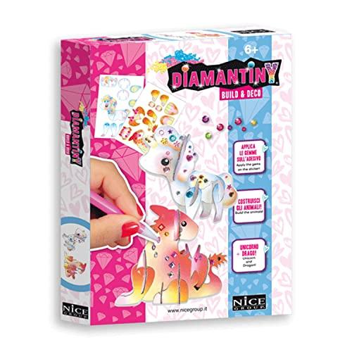 DIAMANTINY Deco Fantasy, Adesivi Stickers effetto 3D con Gemme Colorate Diamond Painting