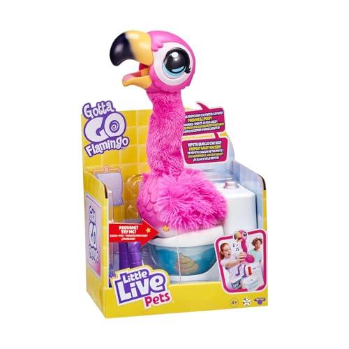 Rocco Giocattoli - Little Live Pets Gotta Go Flamingo | Il flamingo rosa buffo che balla e interagisce con te