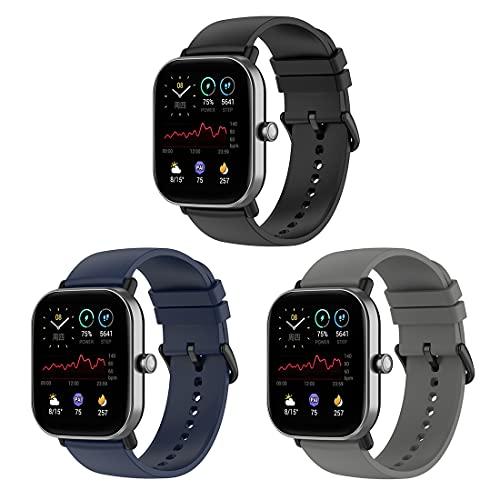 Bexido Cinturino per Amazfit GTS/GTS 2/GTS 2e/GTS 2 Mini/GTS 3/GTR