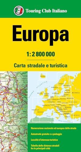 Europa 1:2.800.000. Carta stradale e turistica. Ediz. multilingue