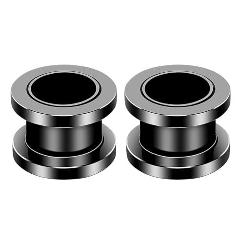 Decentraland 12 piercing a vite in acciaio inox 316L, 6 colori, 14 g (1,6 mm), 16mm(5/8