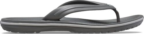 Crocs Crocband Flip, Infradito Unisex - Adulto, Slate Grey Smoke, 41/42 EU