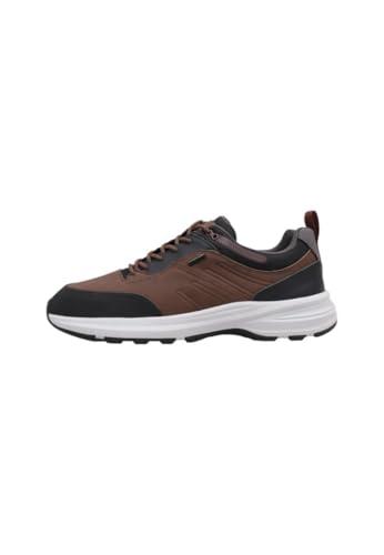 Geox U Senales B ABX, Scarpe da Ginnastica Uomo, Marrone, 42 EU