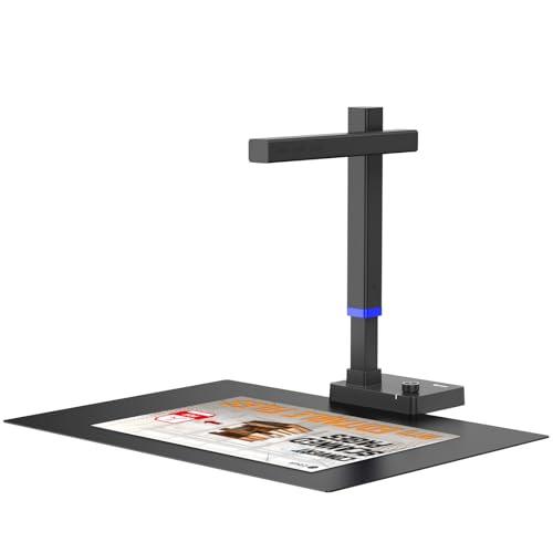 CZUR 8MP A3 Scanner per Documenti, Scanner Portatile con OCR, Telecamera e Visualizzatore di Documenti, Scansione intelligente, Compatibile con Windows e macOS (Shine 800 A3 Pro)