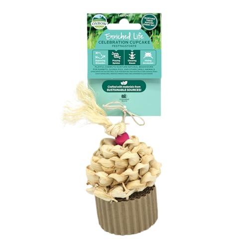 Oxbow Enriched Life Cupcake Celebrativo - Giocattoli per Conigli, Porcellini d'India, Criceti, Ratti