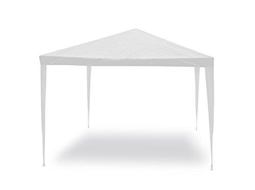 Linea Garden Friend G1617006 Gazebo facile, Struttura in acciaio copertura in pe, 110 gr/m², 3x4 m bianco