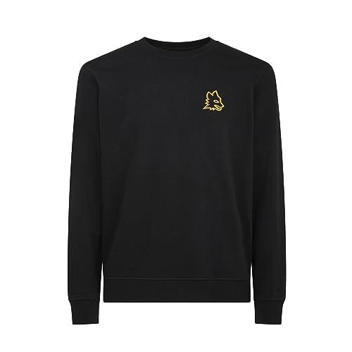 AS Roma Felpe Lupa, Adulto Nera, XL