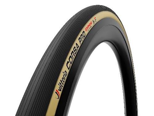 vittoria Unisex Adult 8022530033480 Cop.V 700x29 (29-622) Corsa PRO TLR Wide Rim HOOKL, Nero, Taglia Unica