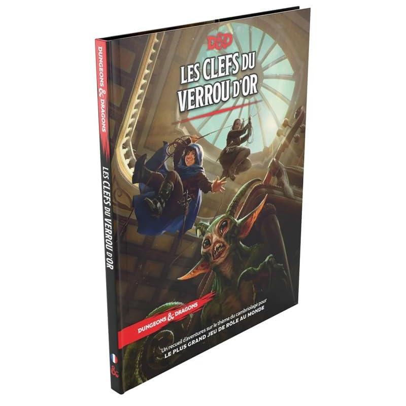 Wizards of the Coast Dungeons & Dragons RPG aventure Les Clefs du Verrou d'Or *FRANCAIS*, WOTCD24291010