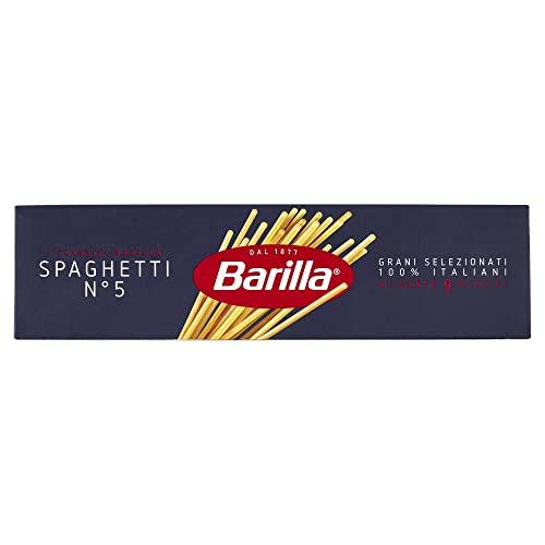 Barilla Spaghetti N 5 di Semola di Grano Duro, 500g