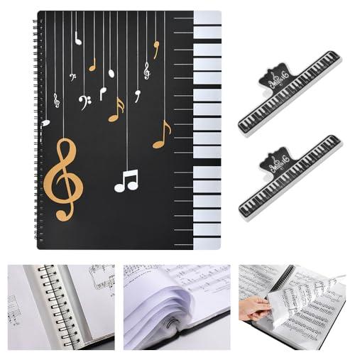 ADERTOS Raccoglitore Porta Spartiti Musicali