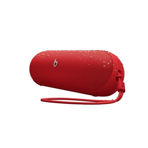 Beats Pill - Altoparlante Bluetooth wireless e Caricatore portatile tramite USB-C - Fino a 24 ore di autonomia della batteria, resistente all'acqua IP67, compatibile con Apple e Android - Rosso deciso